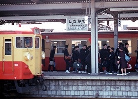 中京地区の159系や山陽地区の167系が品川駅で顔を揃えた
